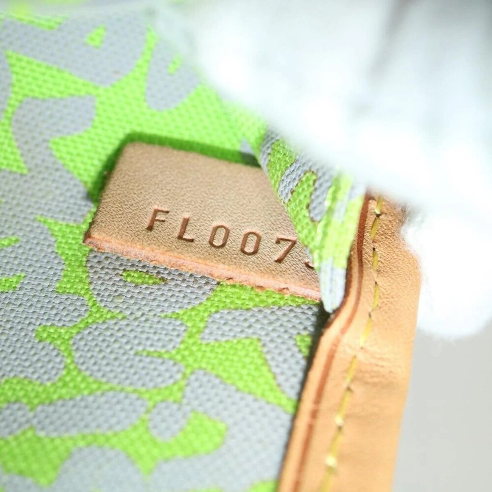 LOUIS VUITTON Monogram Graffiti Neverfull GM Tote Bag Vert M93703 LV Auth 29... - Picture 12 of 15